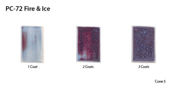 Amaco Potter's Choice - PC-72 Fire & Ice (4oz) - Image 2