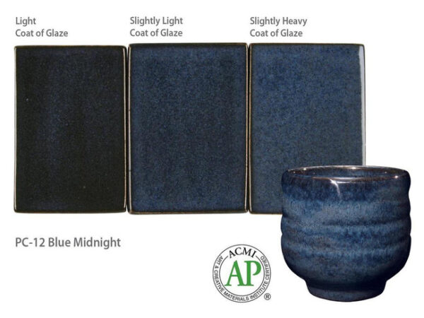 Amaco Potter's Choice - PC-12 Blue Midnight (4oz) - Image 3