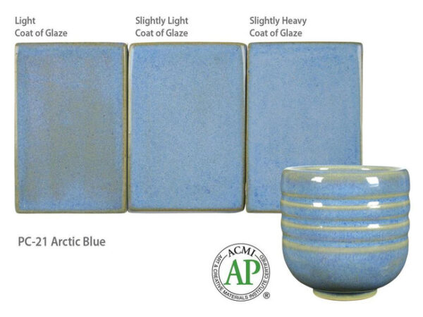 Amaco Potter's Choice - PC-21 Arctic Blue (4oz) - Image 3
