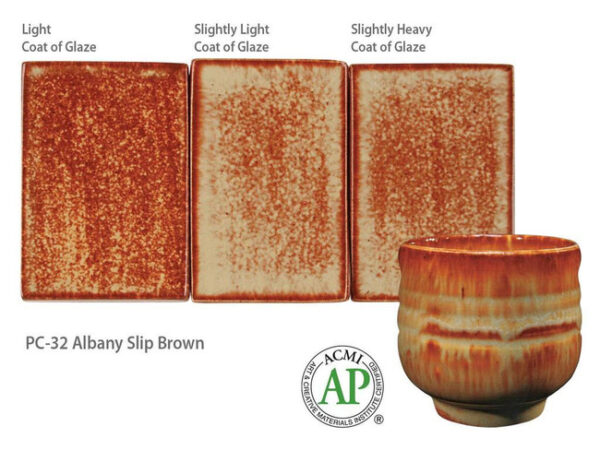 Amaco Potter's Choice - PC-32 Albany Slip Brown (4oz) - Image 3