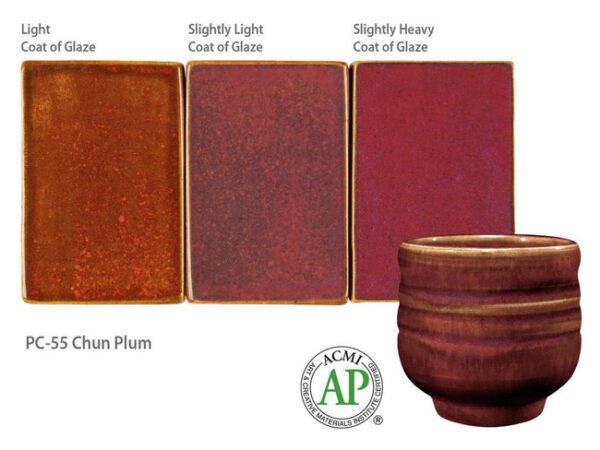 Amaco Potter's Choice - PC-55 Chun Plum (4oz) - Image 2